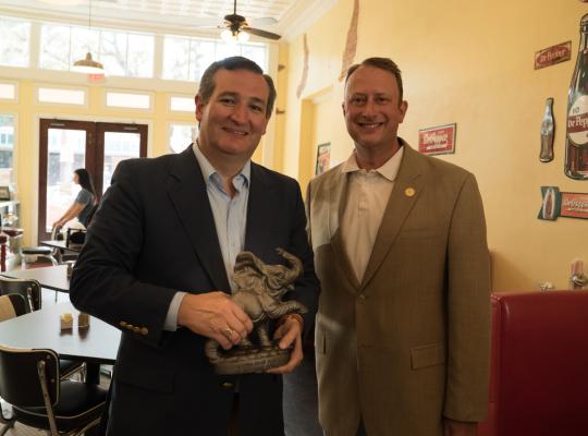 Sen. Cruz at Oil City